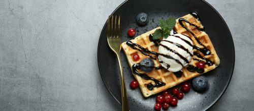 معرفی وافل بستنی و تاریخچه ی آن